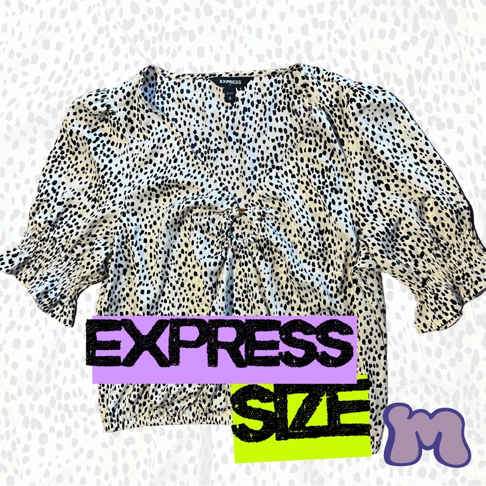 Express Animal Print Top V
Size M